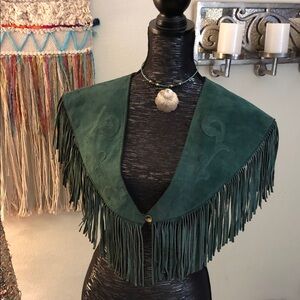 Vintage Ben Kalton Fringe Cape
